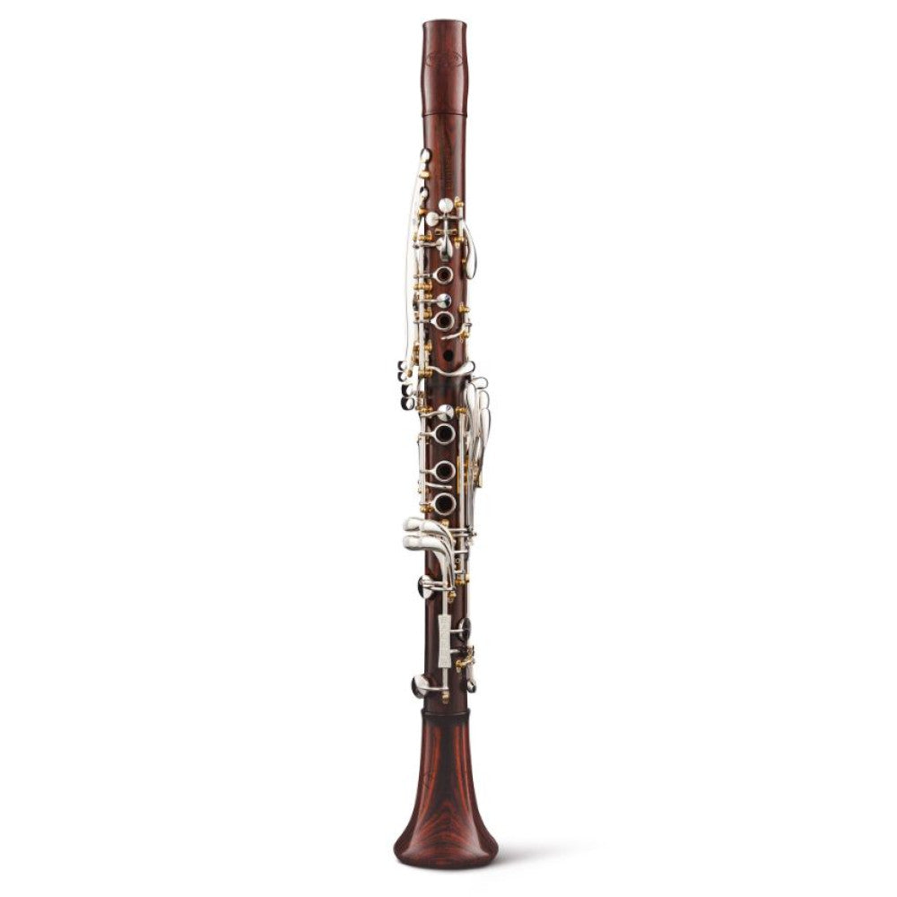 Clarinete Bb Backun Lumière Cocobolo 18 Llaves Plata Pilares Oro