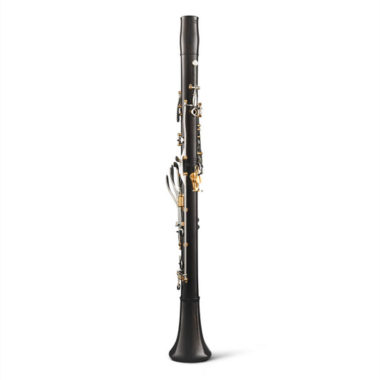 Clarinete Bb Backun Lumière Granadilla 18 Llaves Plata Pilares Oro