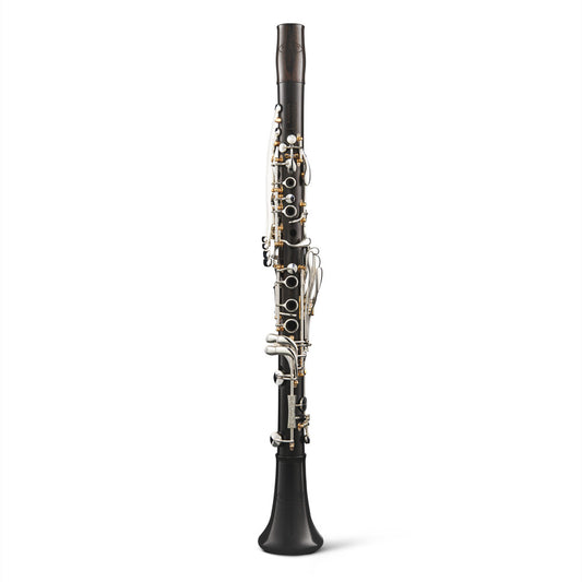 Clarinete Bb Backun Lumière Granadilla 18 Llaves Plata Pilares Oro