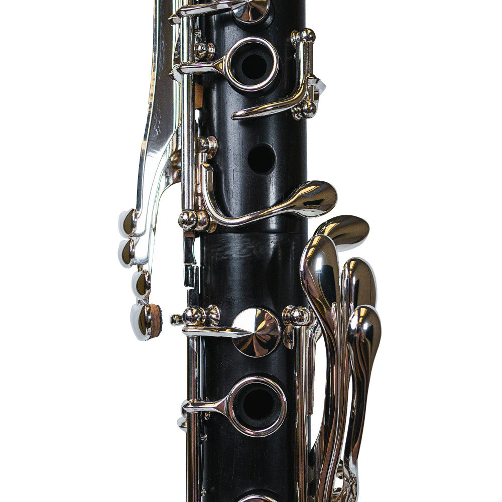 Clarinete A Backun Q2 Series Granadilla 18 Llaves Y Pilares Plata