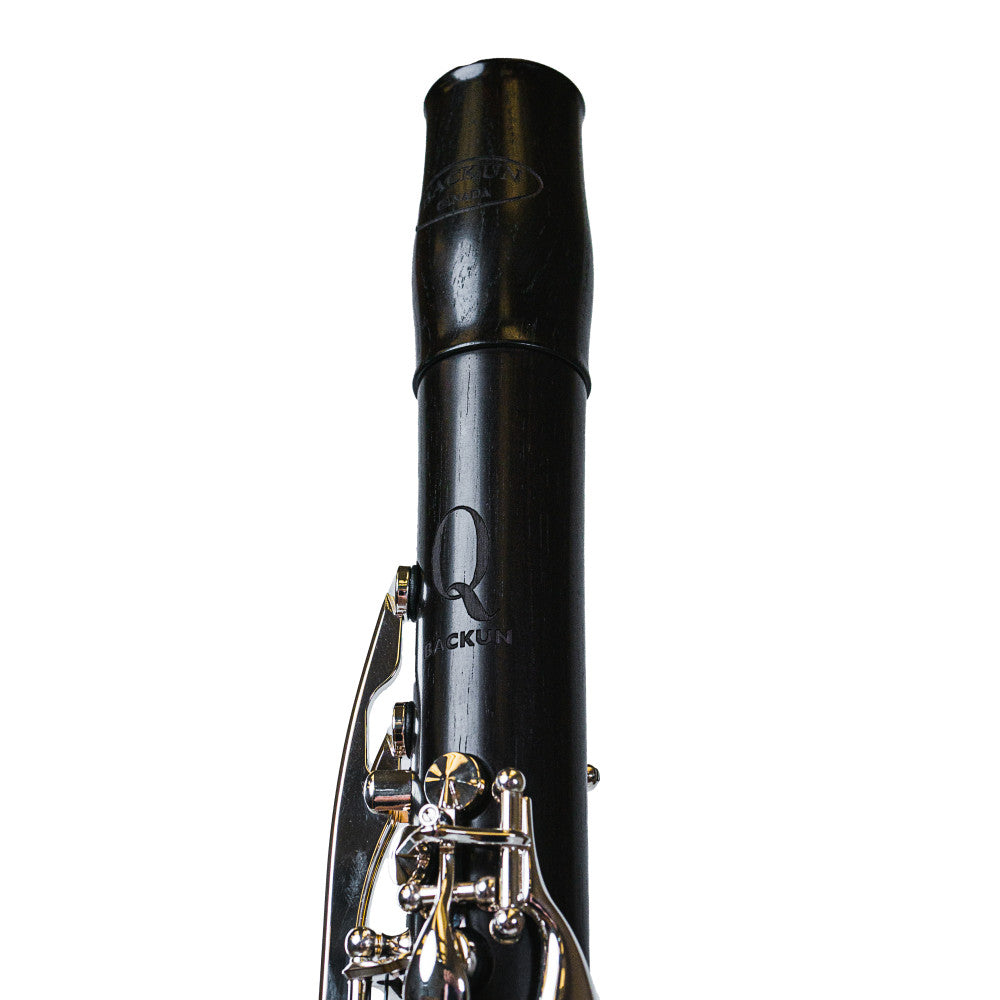 Clarinete A Backun Q2 Series Granadilla 18 Llaves Y Pilares Plata
