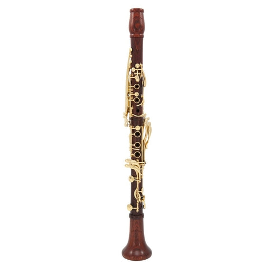 Clarinete Bb Backun MoBa Cocobolo 18 Llaves Plata Y Pilares Oro