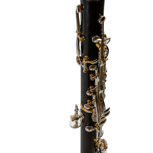 Clarinete Bb Backun Protégé Granadilla 18 Llaves Plata Y Pilares Oro