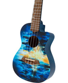 Ukelele Concert Flight AUC-CITY Art Series Elise Ecklund Signature