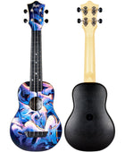 Ukelele Soprano Flight TUS-40 Travel Graffiti