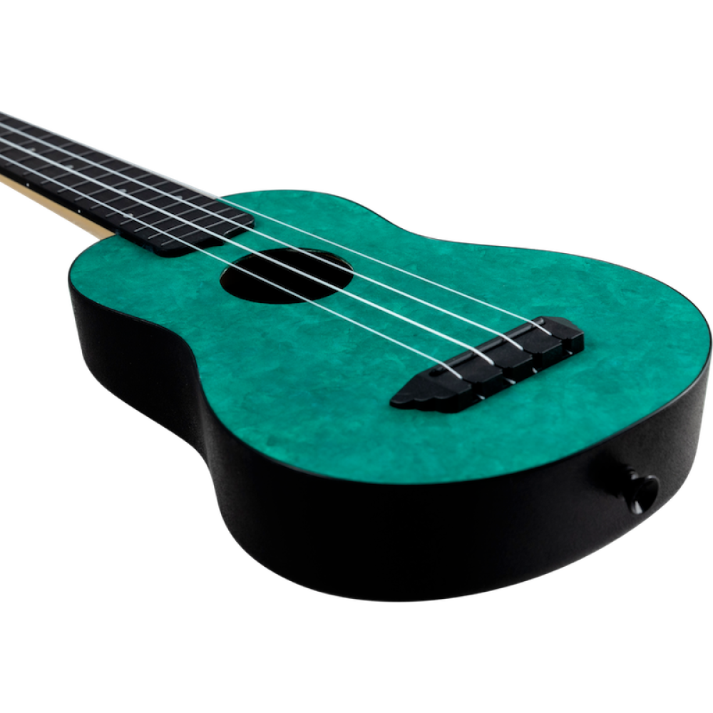 Ukelele Soprano Flight TUS-65 Travel Emerald