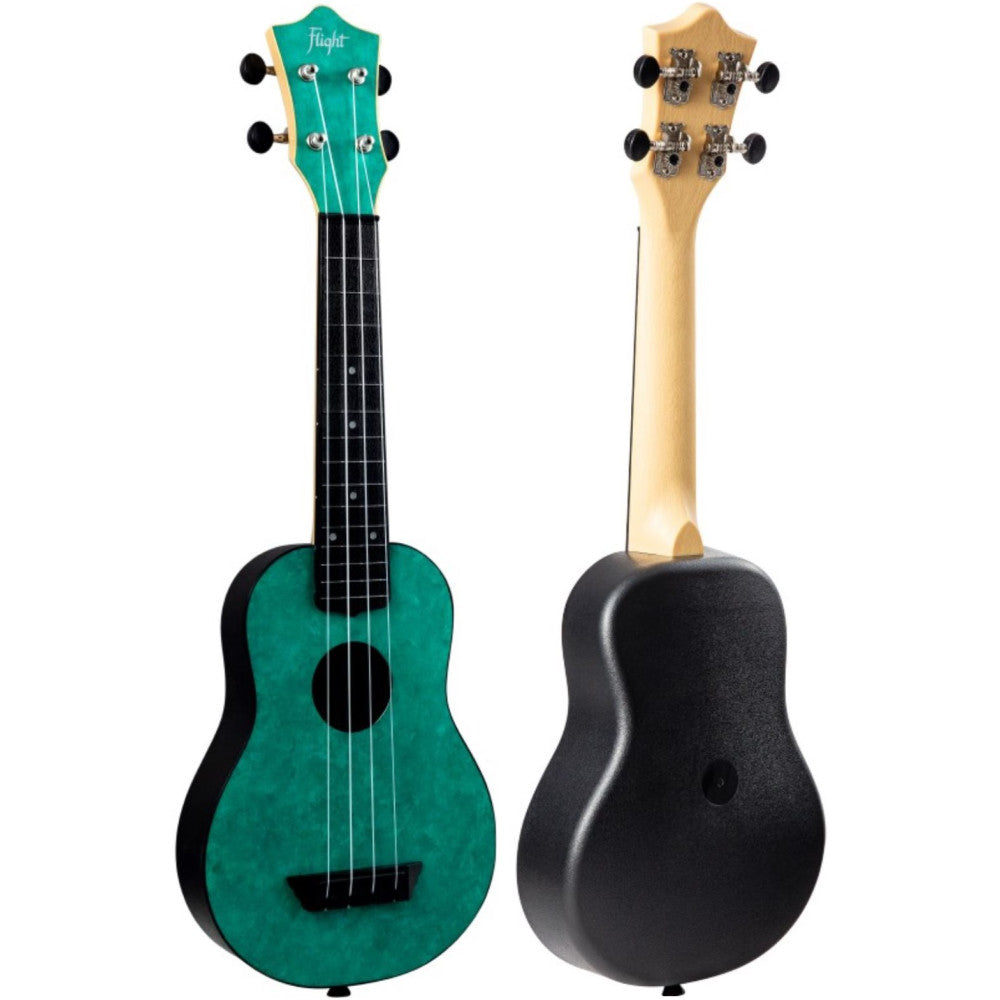 Ukelele Soprano Flight TUS-65 Travel Emerald