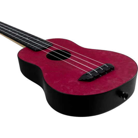 Ukelele Soprano Flight TUS-65 Travel Ruby