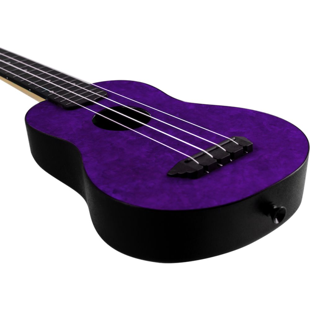 Ukelele Soprano Flight TUS-65 Travel Amethyst