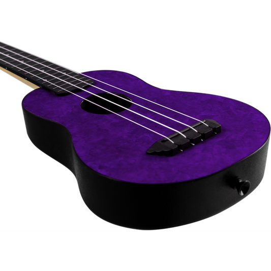 Ukelele Soprano Flight TUS-65 Travel Amethyst