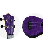 Ukelele Soprano Flight TUS-65 Travel Amethyst