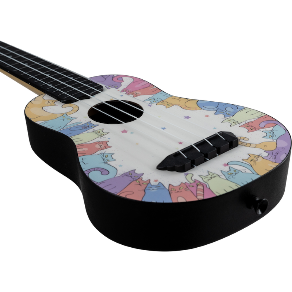 Ukelele Soprano Flight TUS-40 Travel Kitty