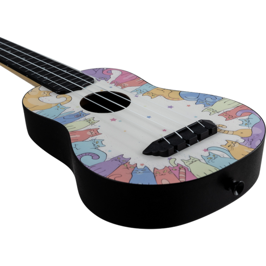 Ukelele Soprano Flight TUS-40 Travel Kitty