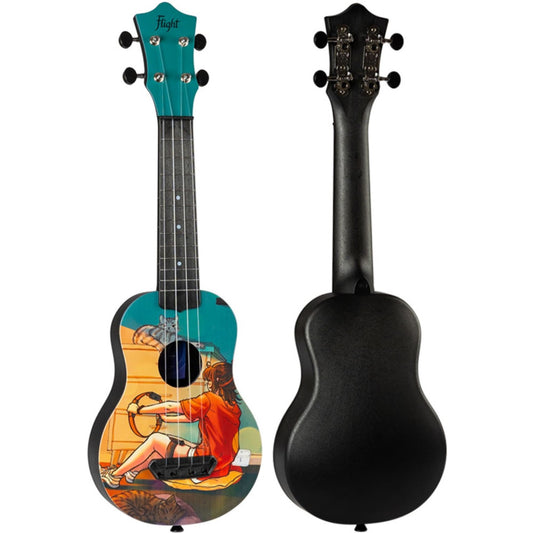 Ukelele Soprano Flight UTS-42 Ultra Travel Series Game