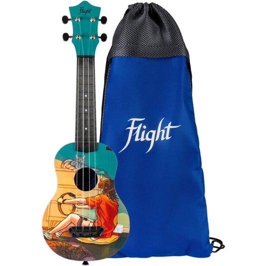 Ukelele Soprano Flight UTS-42 Ultra Travel Series Game