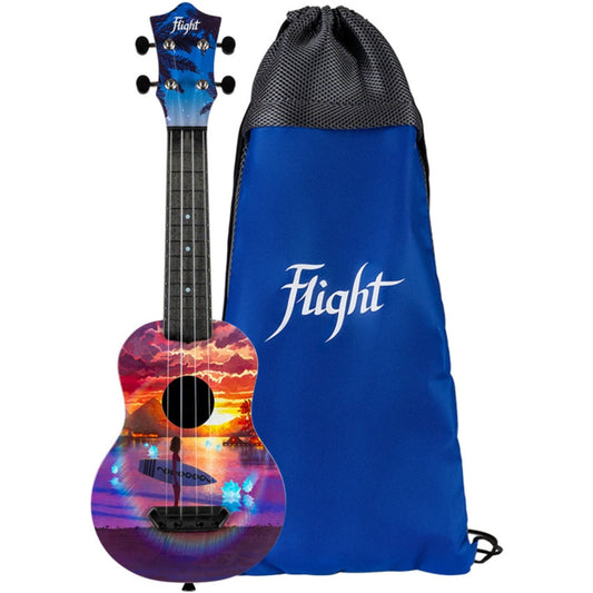 Ukelele Soprano Flight UTS-42 Ultra Travel Series Vibe