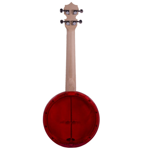 Banjolele 4 Cuerdas Bones BB400-R Rojo