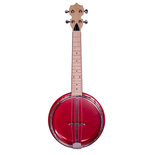 Banjolele 4 Cuerdas Bones BB400-R Rojo