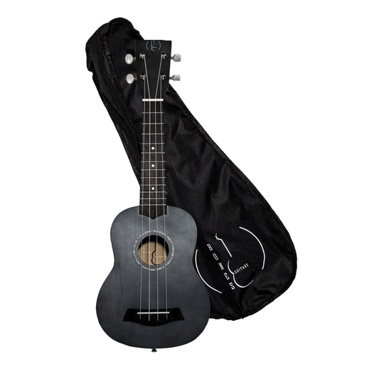 Ukelele Soprano Bones SP200S-BK Linden Negro Satinado