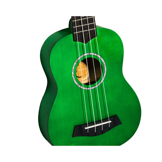 Ukelele Soprano Bones SP200S-GN Linden Verde Satinado