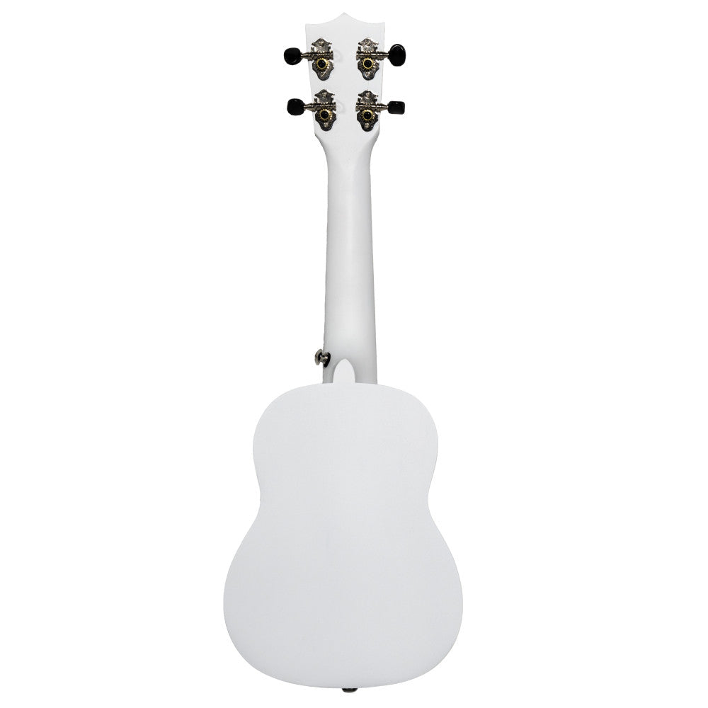 Ukelele Soprano Bones SP200S-WH Linden Blanco Satinado