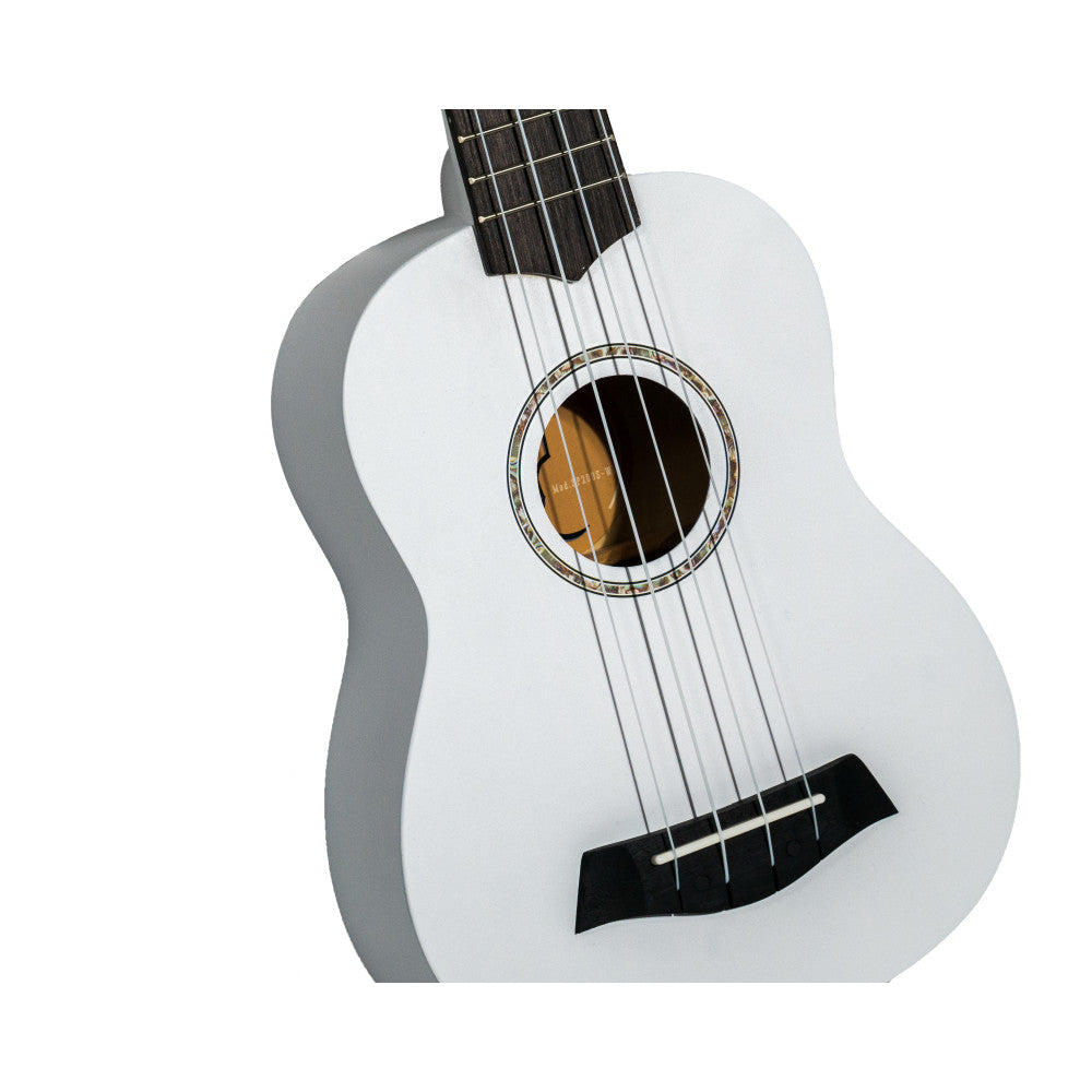 Ukelele Soprano Bones SP200S-WH Linden Blanco Satinado