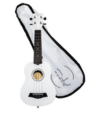 Ukelele Soprano Bones SP200S-WH Linden Blanco Satinado