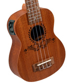 Ukelele Soprano Bones SP220SE Sapelly Electrificado