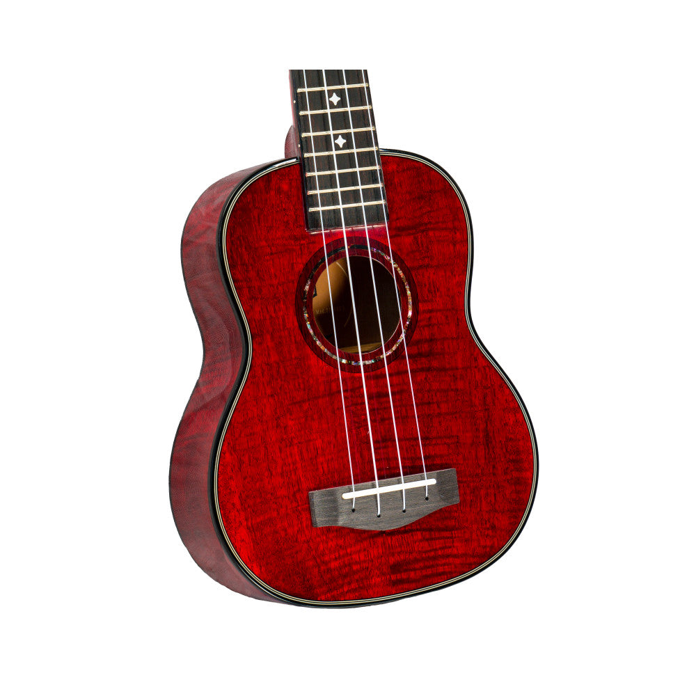 Ukelele Soprano Bones SP600S-RD Arce Rojo Brillo