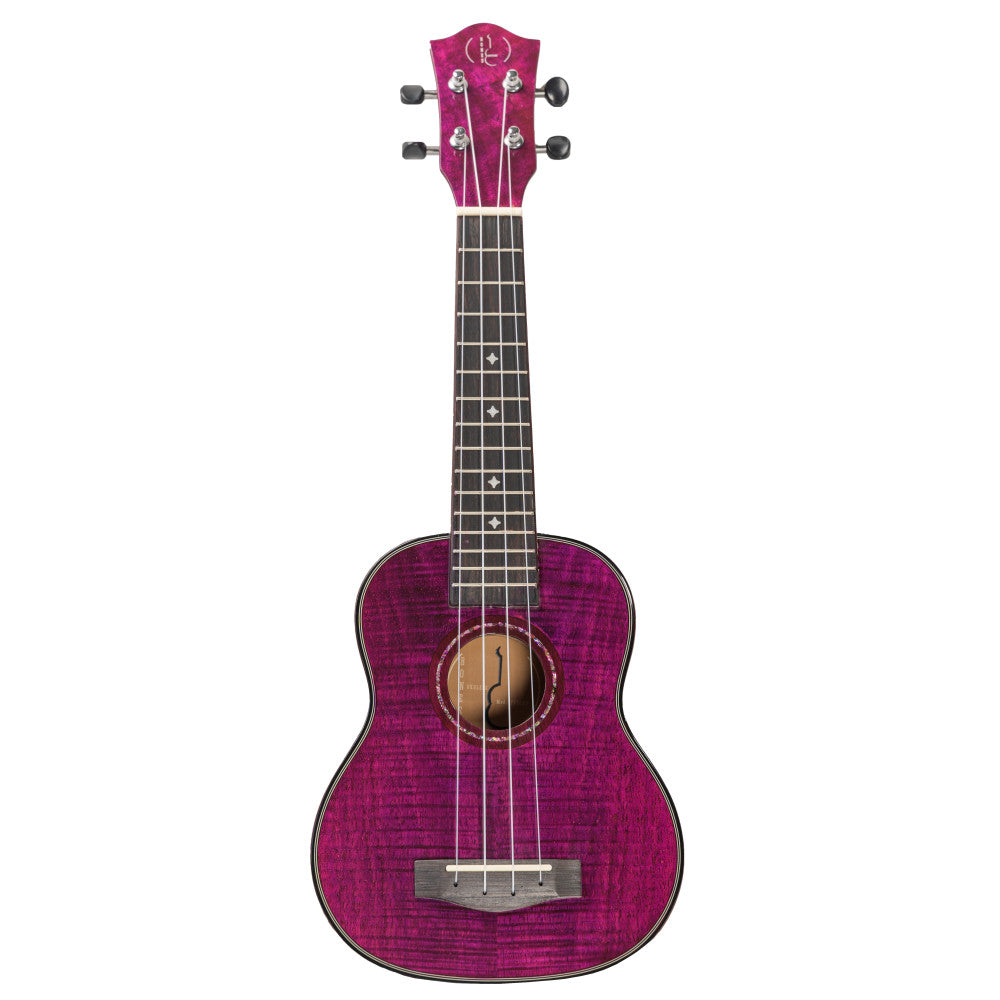 Ukelele Soprano Bones SP630S-PU Arce Purpura Brillo