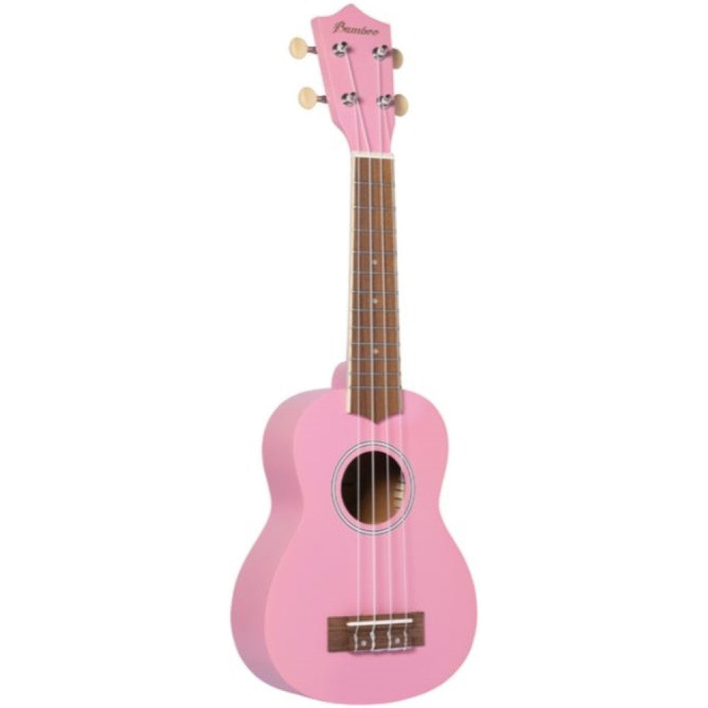 Ukelele Soprano Bamboo BE-LPK Studio Light Pink