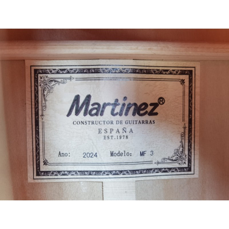 Guitarra Flamenca Martinez MF3