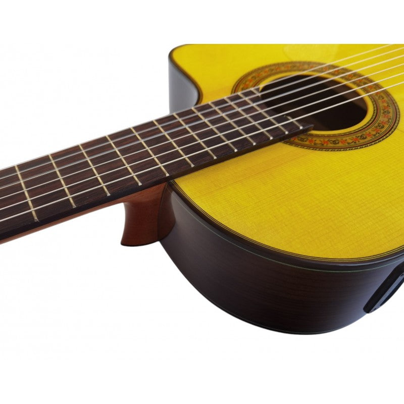 Guitarra Flamenca Martinez MF5 CE con Previo Double MD100