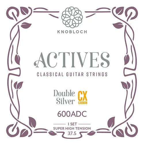 JUEGO DE CUERDAS GUITARRA KNOBLOCH ACTIVES CX CARBON 600 ADC