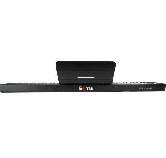 PIANO DE ESCENARIO PORTABLE CON BATERIA RECARGABLE NEGRO EK EKT88BK