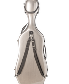 ESTUCHE DE CELLO AMADEUS 4/4 DE FIBRA DE VIDRIO GRIS