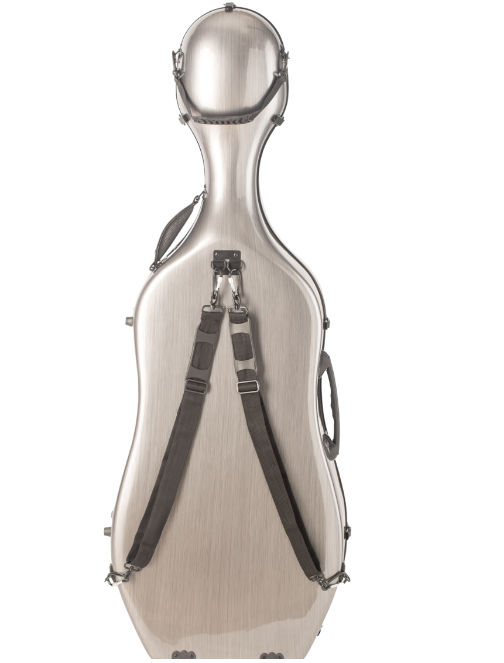 ESTUCHE DE CELLO AMADEUS 4/4 DE FIBRA DE VIDRIO GRIS