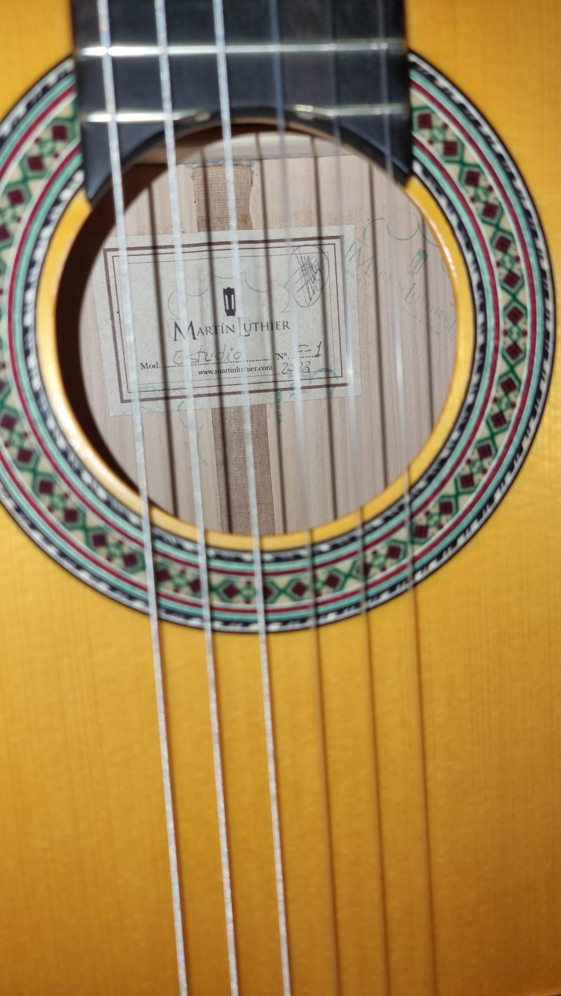 Guitarra flamenca maciza luthier martin
