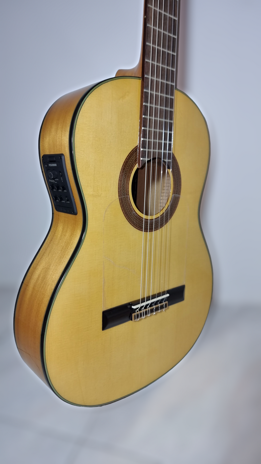 Guitarra Flamenca Modelo PM Amplificada con Fishman