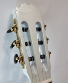 Guitarra Flamenca Modelo PM Blanco Perlado con Previo Double 0S1