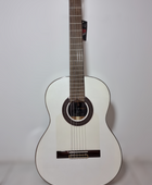 Guitarra Flamenca Modelo PM Blanco Perlado con Previo Double 0S1