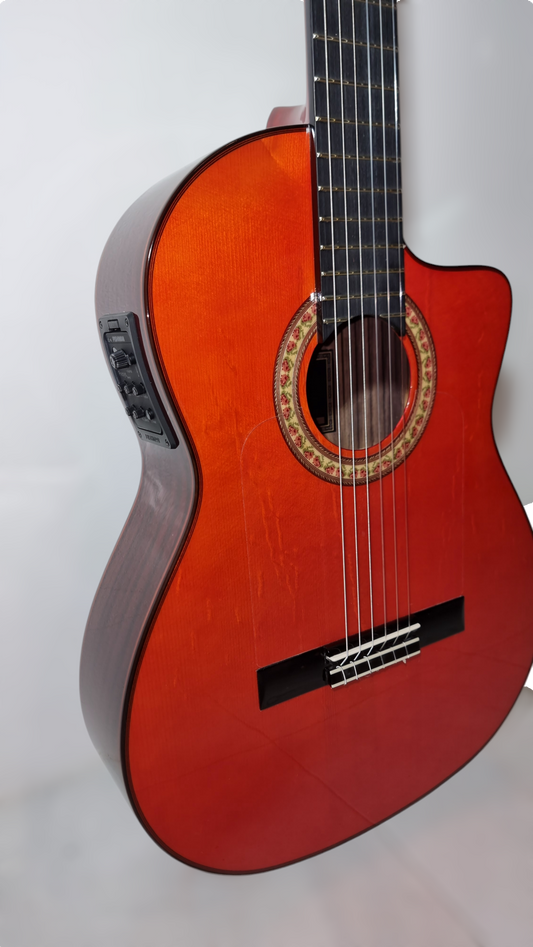 Guitarra Flamenca Antonio de Toledo ATF-17 NR CUT Fishman