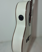 Guitarra Flamenca Modelo PM Blanco Perlado con Previo Double 0S1