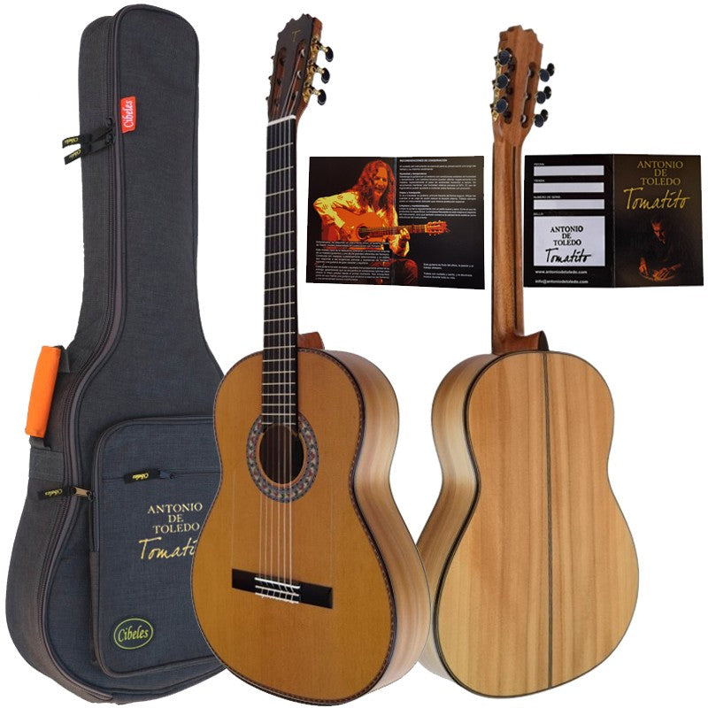 Guitarra Flamenca Antonio De Toledo De Ciprés Modelo Tomatito Andalucia
