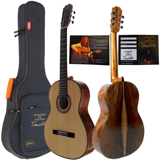Guitarra Flamenca Antonio De Toledo De Palosanto Pau ferro Modelo Tomatito Andalucia