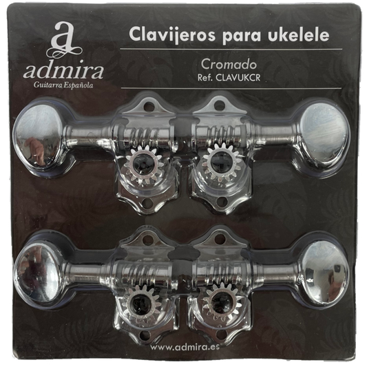 CLAVIJERO ADMIRA PARA UKELELE CROMADO