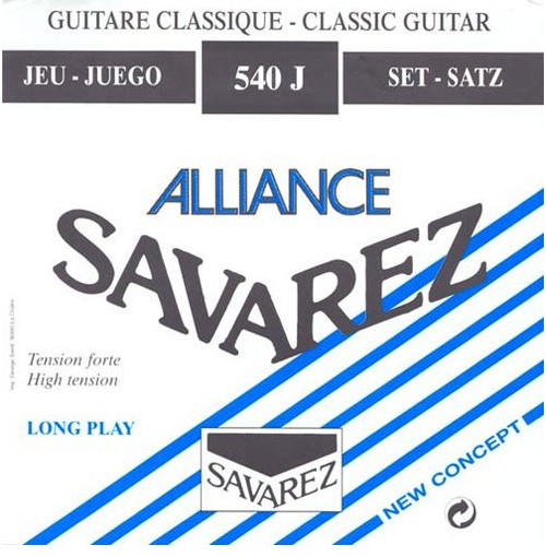 JUEGO DE CUERDAS SAVAREZ ALLIANCE TENSION FUERTE CS540J