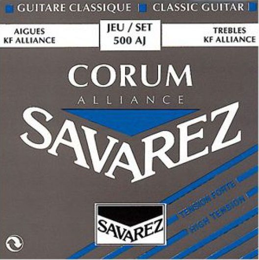 JUEGO DE CUERDAS PARA GUITARRA CLÁSICA ALLIANCE AZUL SAVAREZ