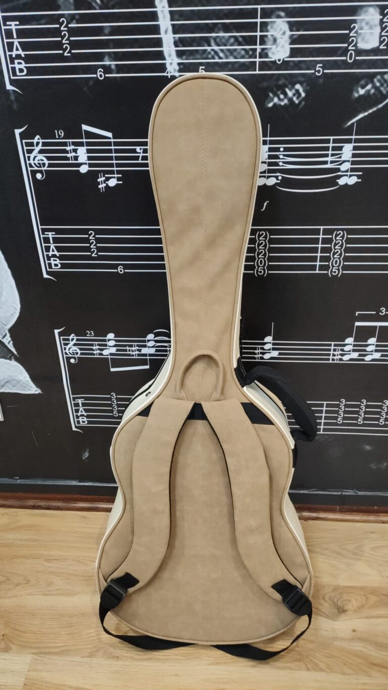 GUITARRA FLAMENCA CARAMELO DE PALILLOS MECÁNICOS