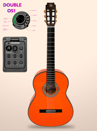 guitarra flamenca modelo paco cepero con previo 0s1